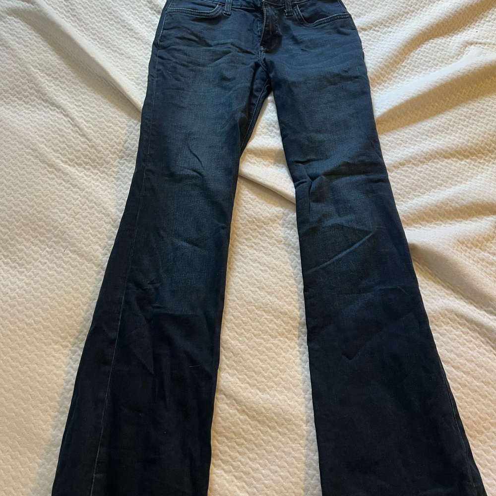 Women's Black Flared Jeans